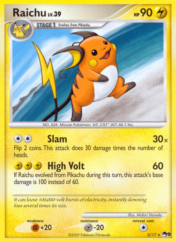 Raichu (POP Series 9)
