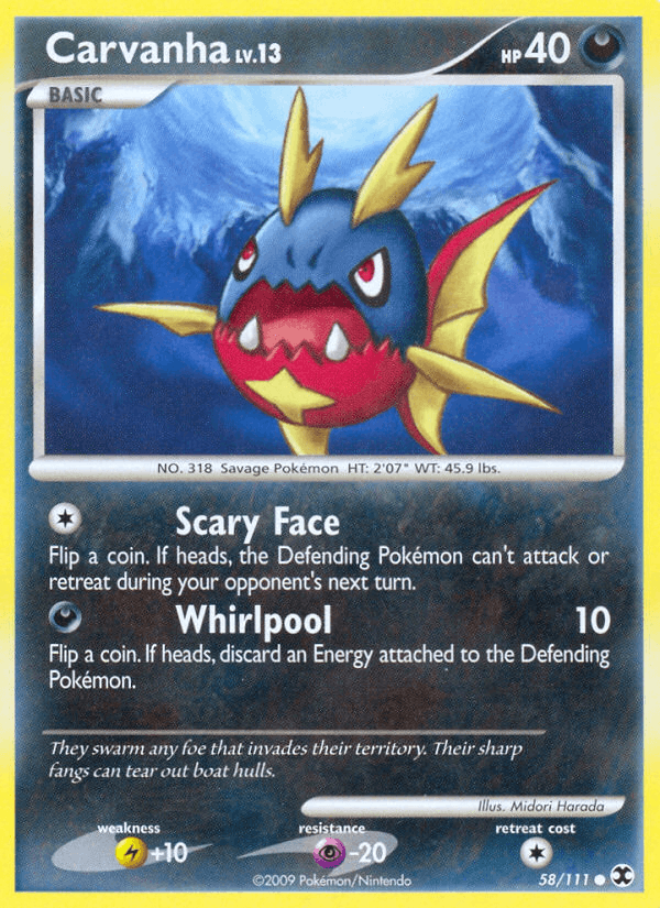 Carvanha (Rising Rivals)
