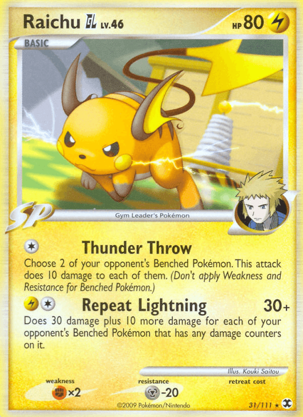 Raichu GL (Rising Rivals)