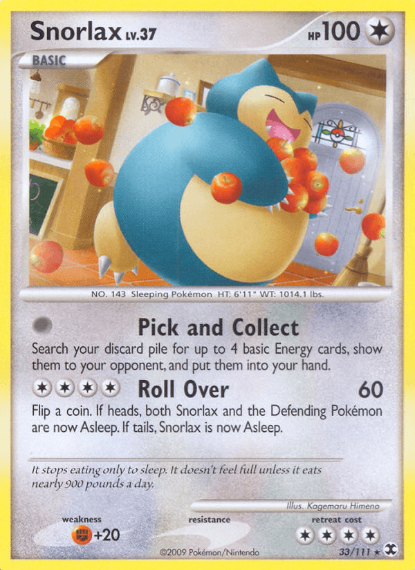 Snorlax (33) (Rising Rivals)