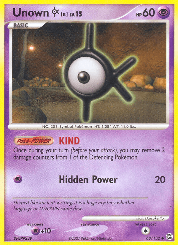 Unown [K] (Secret Wonders)