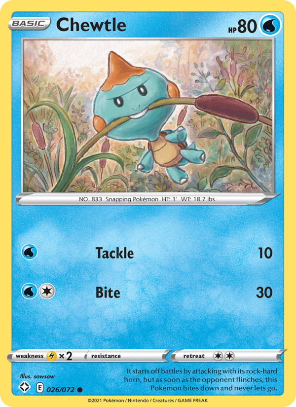 Chewtle (Shining Fates)