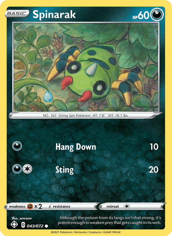 Spinarak (Shining Fates)
