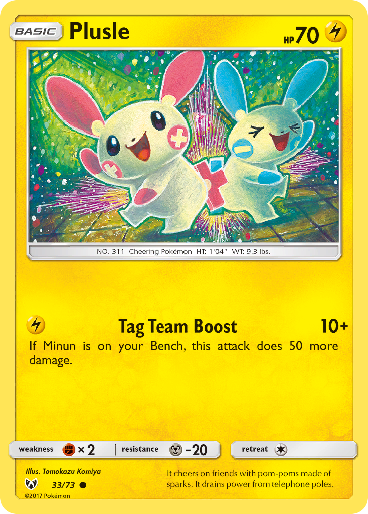 Plusle (Shining Legends)