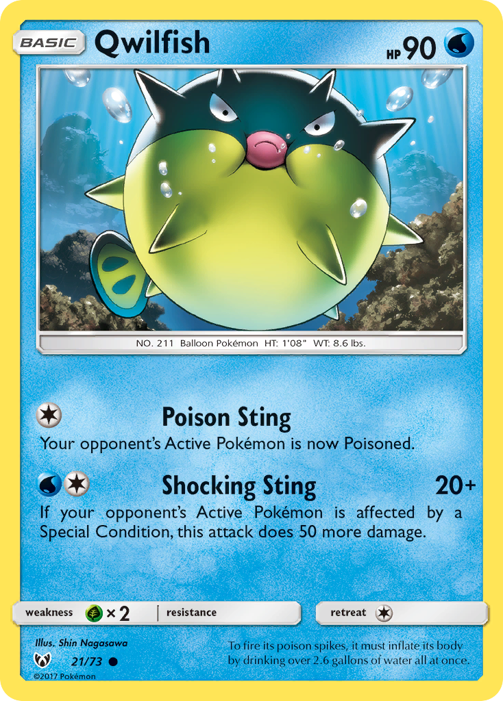 Qwilfish (Shining Legends)