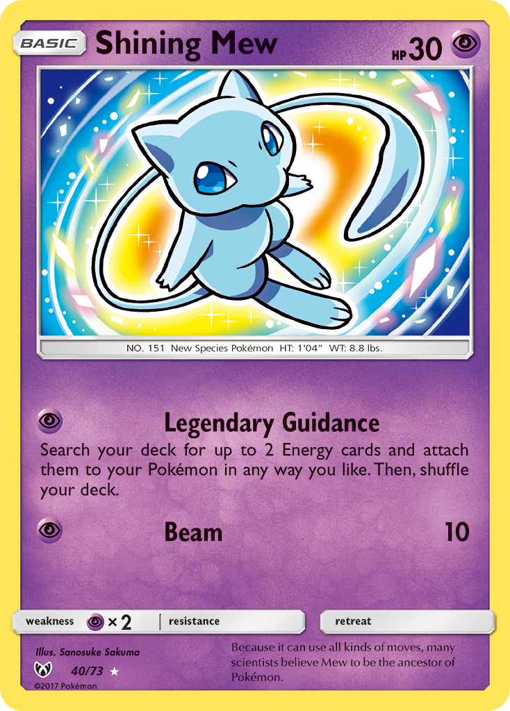 Shining Mew (Shining Legends)