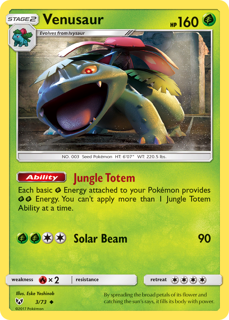 Venusaur (Shining Legends)