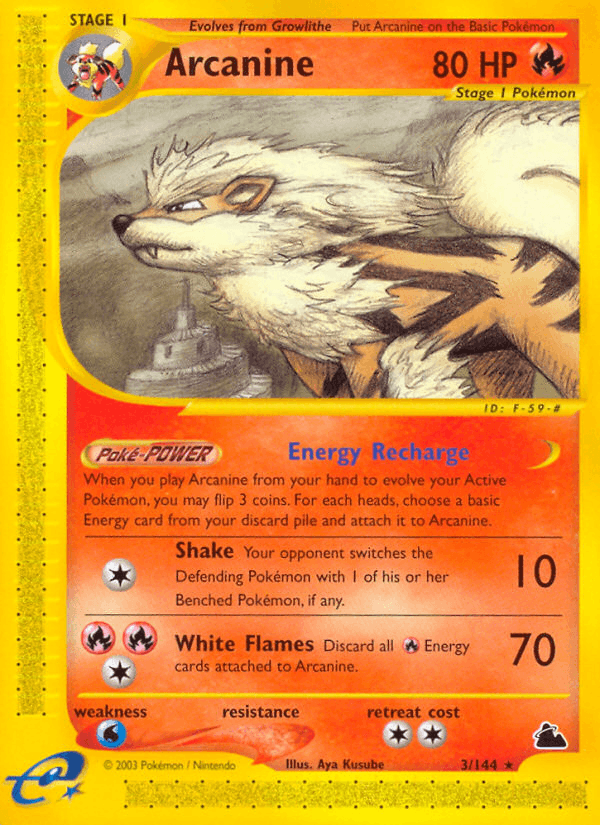 Arcanine (3) (Skyridge)