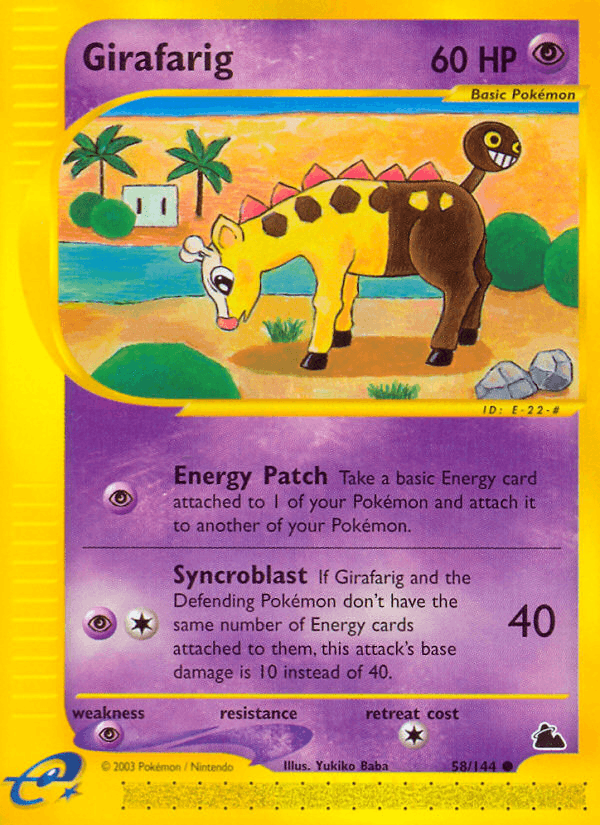 Girafarig (Skyridge)