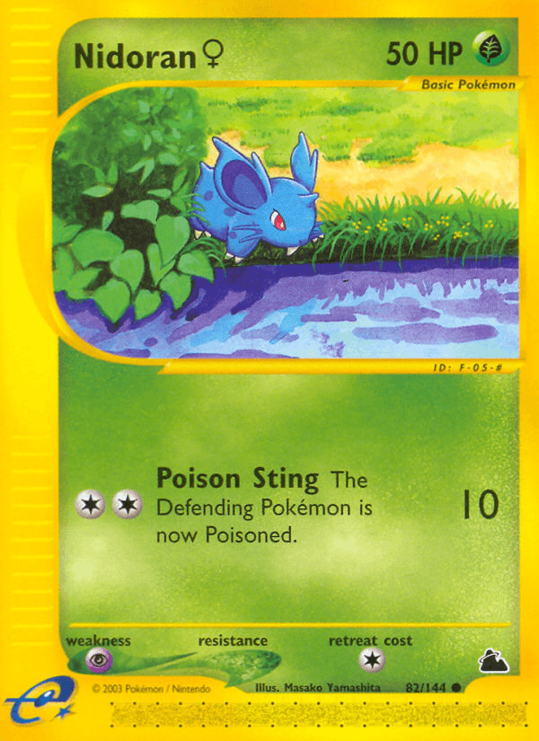Nidoran F (82) (Skyridge)