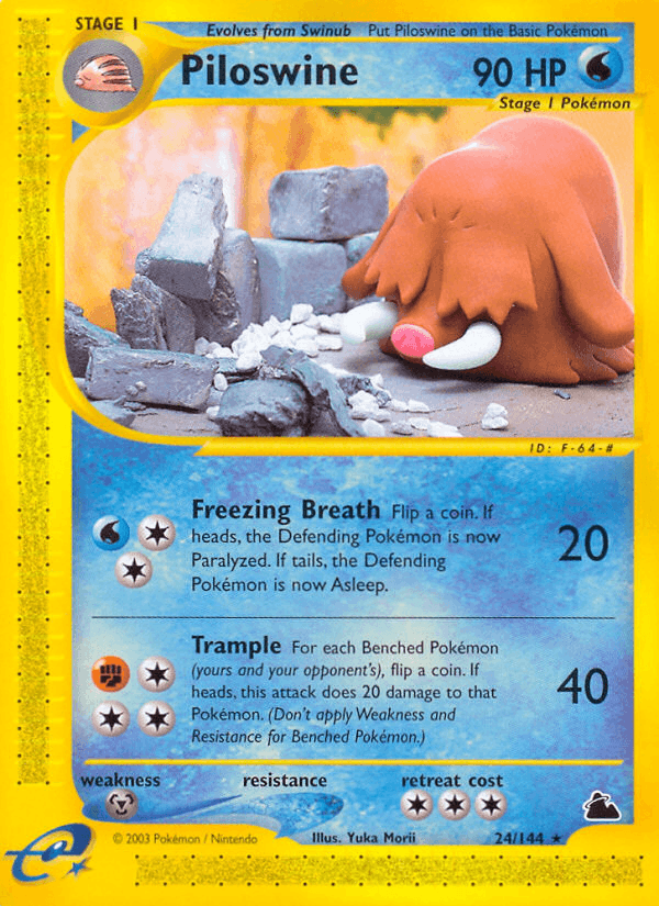 Piloswine (24) (Skyridge)