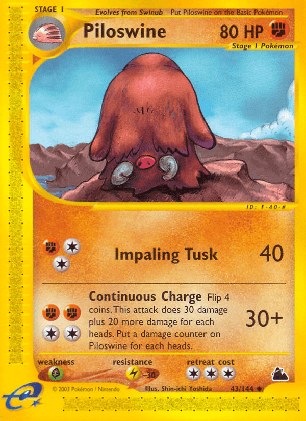 Piloswine (43) (Skyridge)