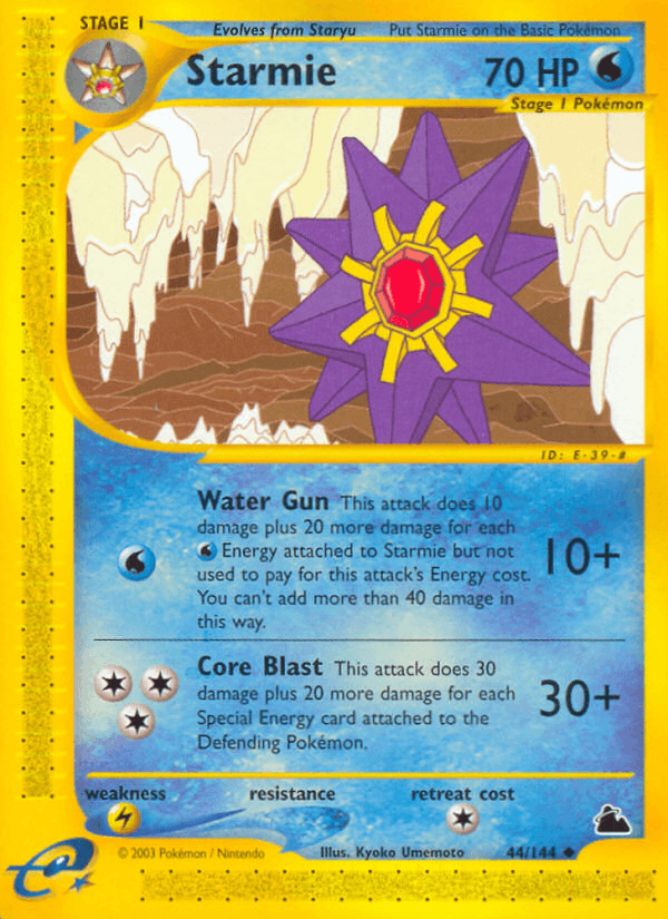 Starmie (44) (Skyridge)
