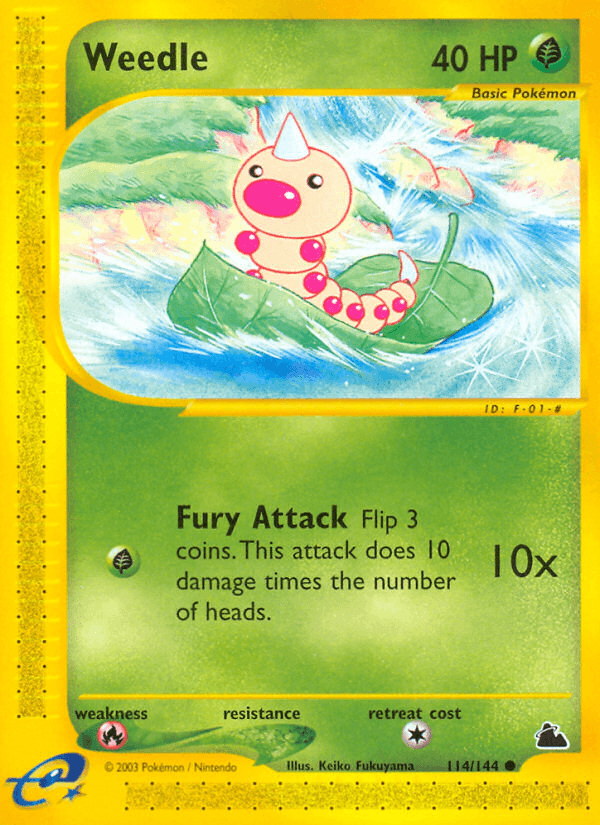 Weedle (114) (Skyridge)