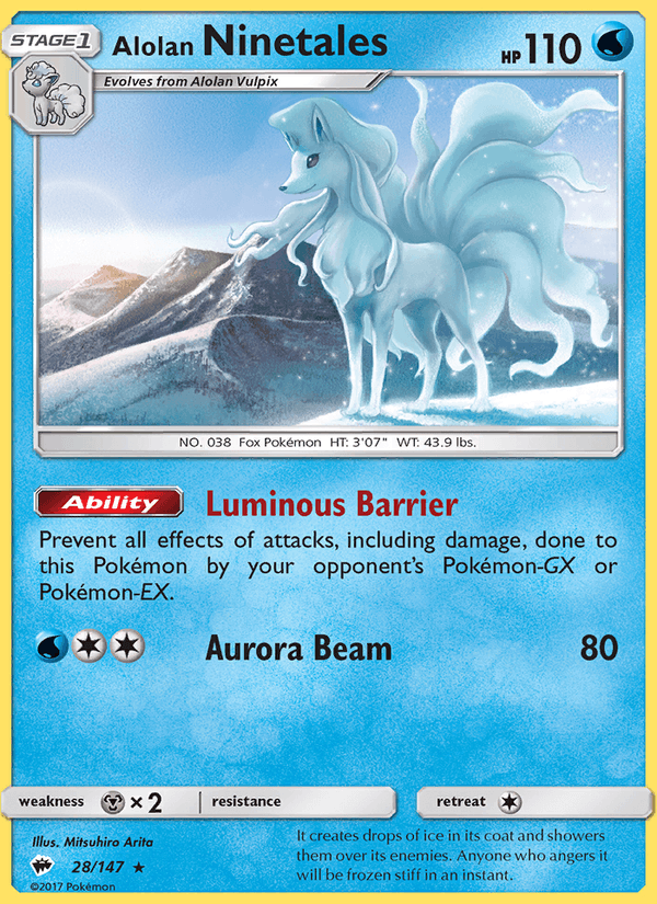 Alolan Ninetales (SM - Burning Shadows)