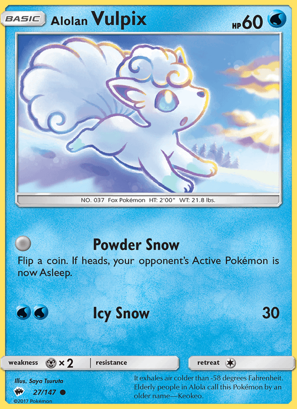 Alolan Vulpix (SM - Burning Shadows)