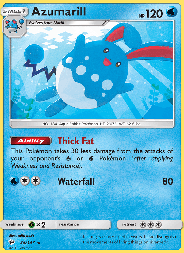 Azumarill (SM - Burning Shadows)