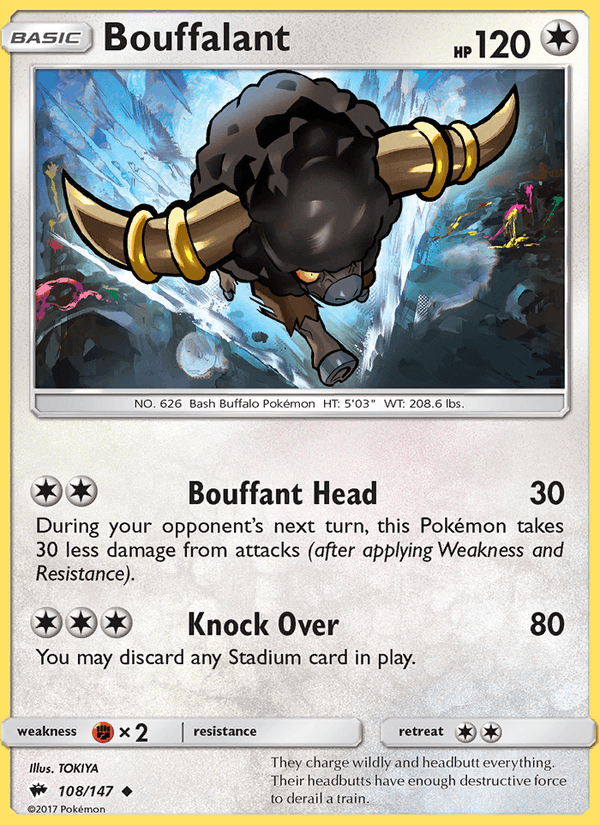 Bouffalant (SM - Burning Shadows)