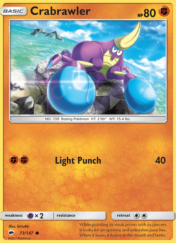 Crabrawler (SM - Burning Shadows)