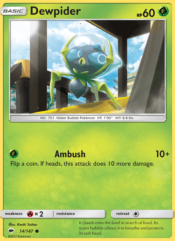 Dewpider (SM - Burning Shadows)