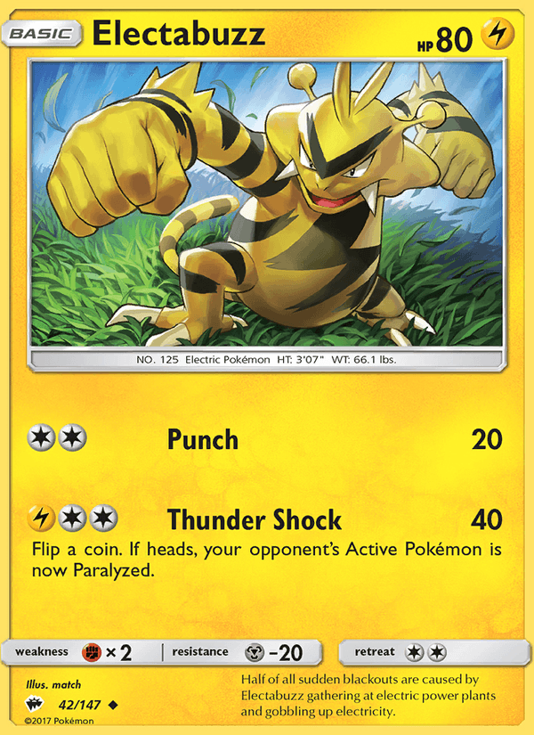 Electabuzz (SM - Burning Shadows)