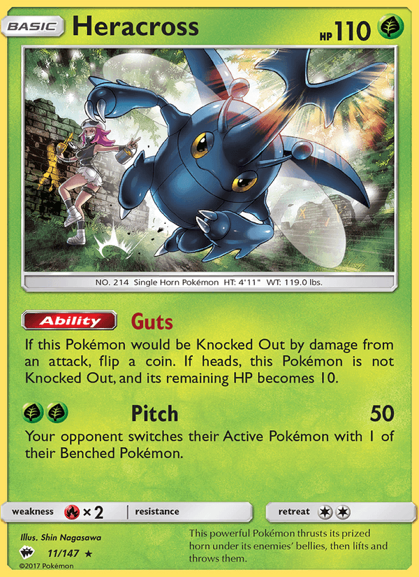 Heracross (SM - Burning Shadows)