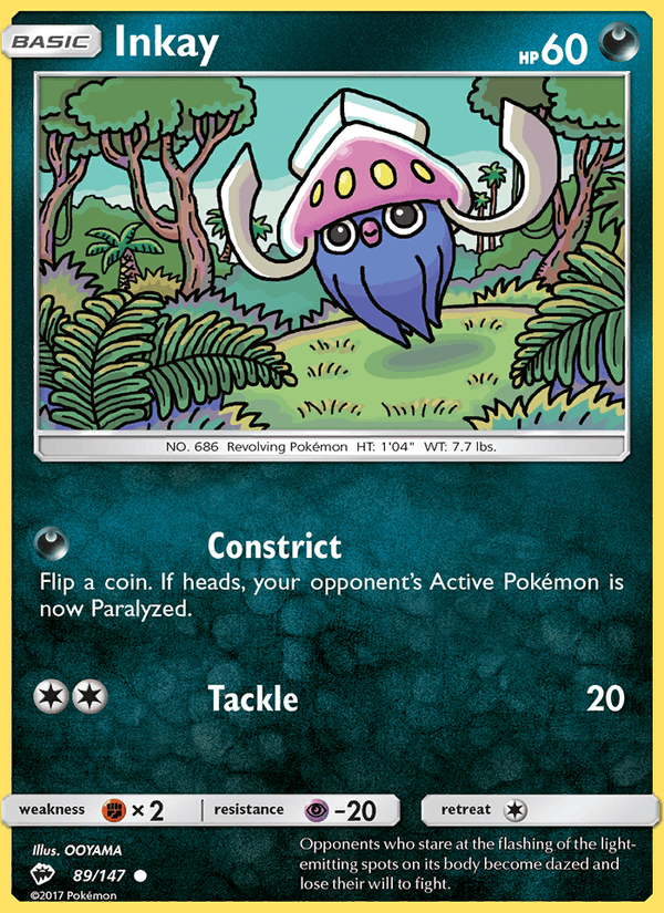Inkay (SM - Burning Shadows)