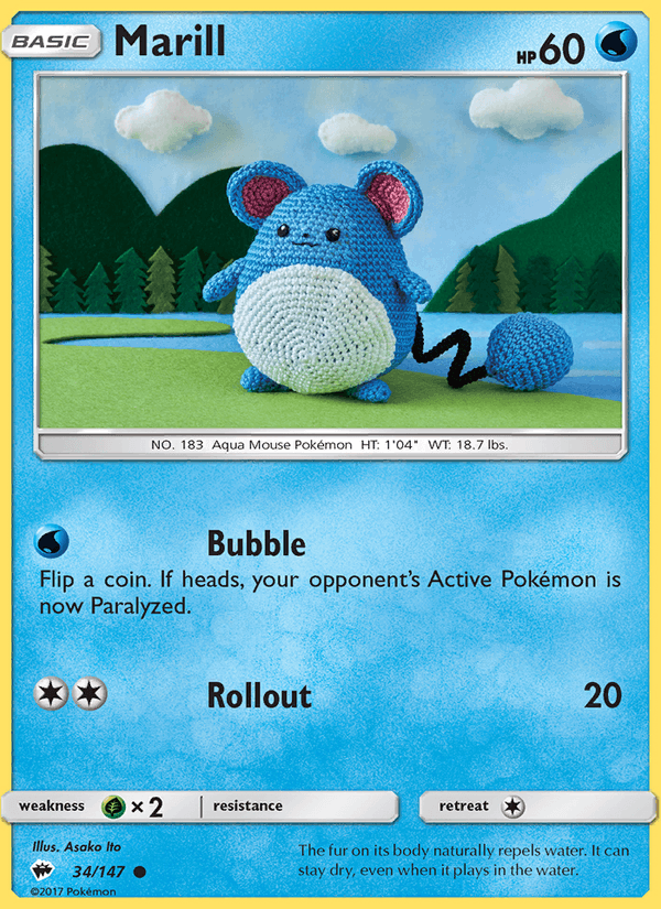 Marill (SM - Burning Shadows)