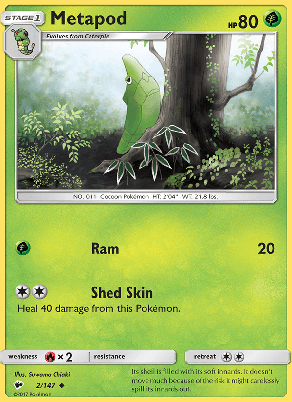 Metapod (SM - Burning Shadows)