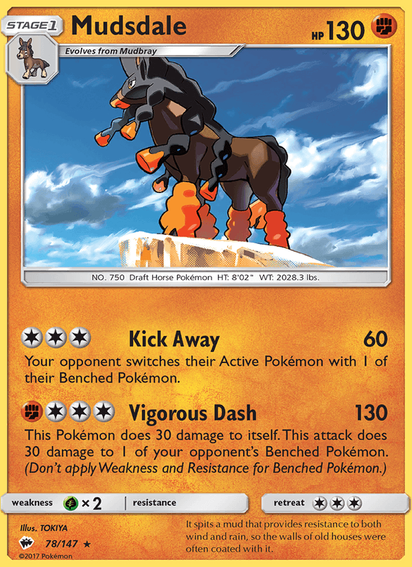 Mudsdale (SM - Burning Shadows)