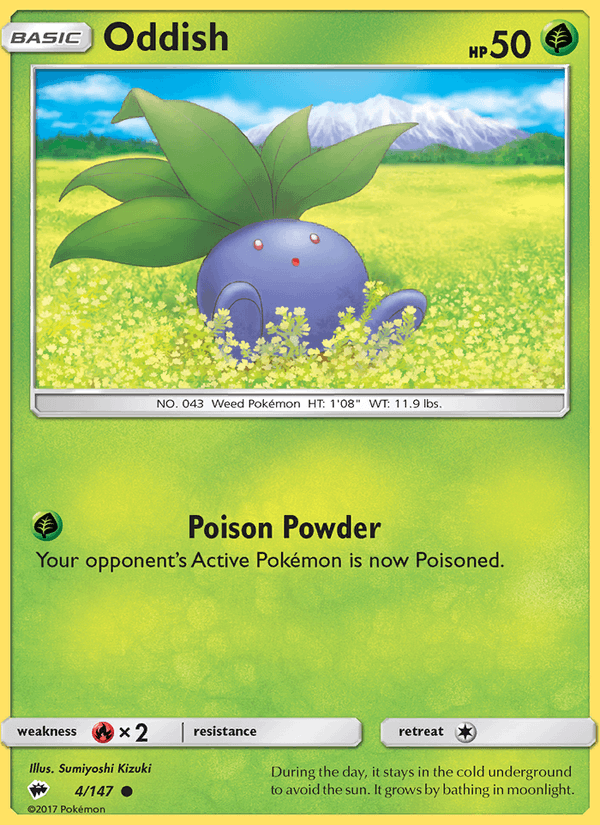 Oddish (SM - Burning Shadows)