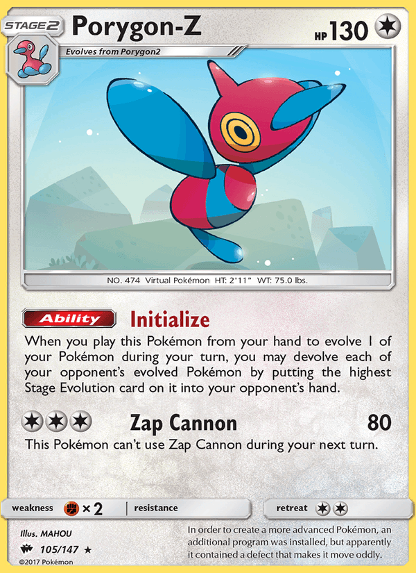 Porygon-Z (SM - Burning Shadows)