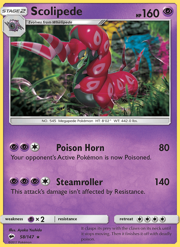 Scolipede (SM - Burning Shadows)