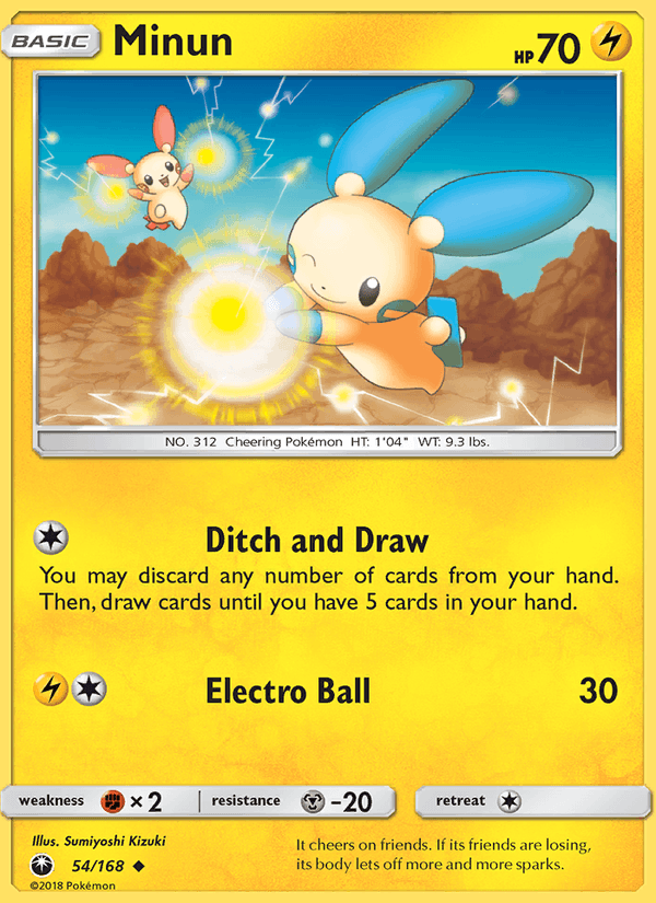 Minun (SM - Celestial Storm)