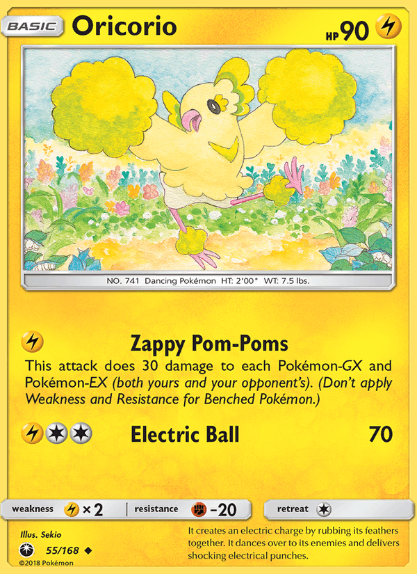Oricorio (55) (SM - Celestial Storm)