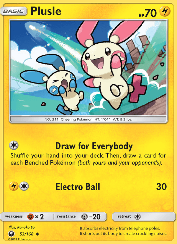 Plusle (SM - Celestial Storm)