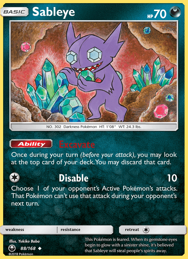Sableye (SM - Celestial Storm)