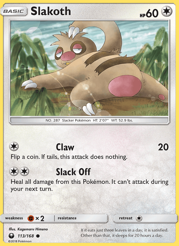 Slakoth (SM - Celestial Storm)