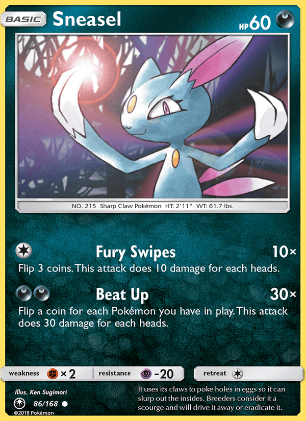 Sneasel (SM - Celestial Storm)