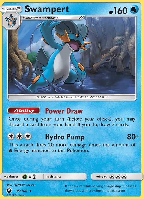 Swampert (SM - Celestial Storm)