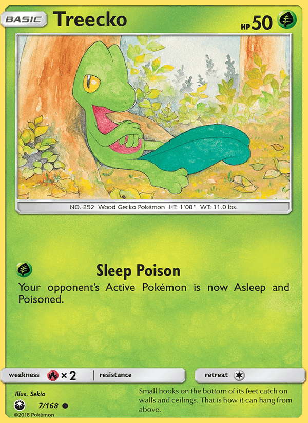 Treecko (7) (SM - Celestial Storm)
