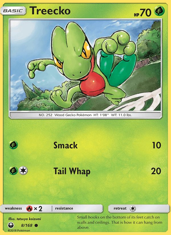 Treecko (8) (SM - Celestial Storm)
