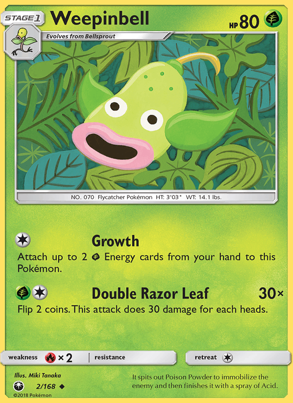 Weepinbell (SM - Celestial Storm)