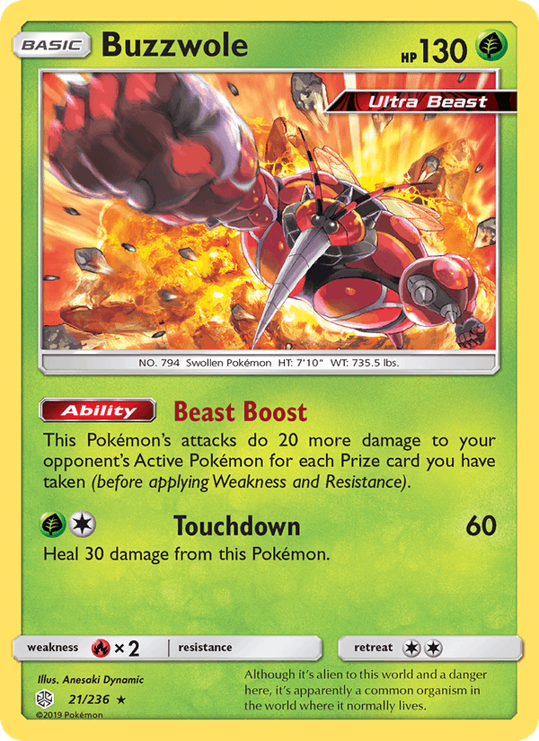 Buzzwole (SM - Cosmic Eclipse)