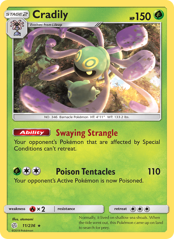 Cradily (SM - Cosmic Eclipse)