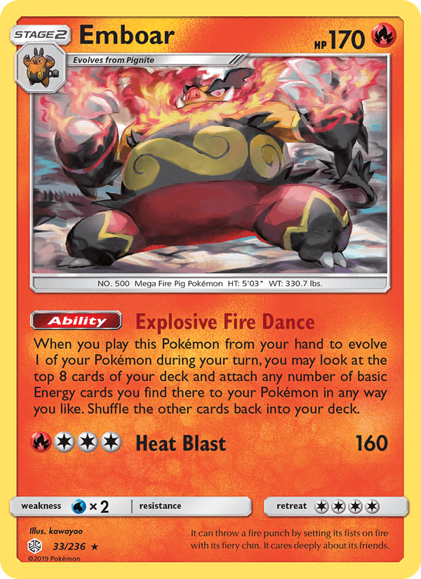 Emboar (SM - Cosmic Eclipse)