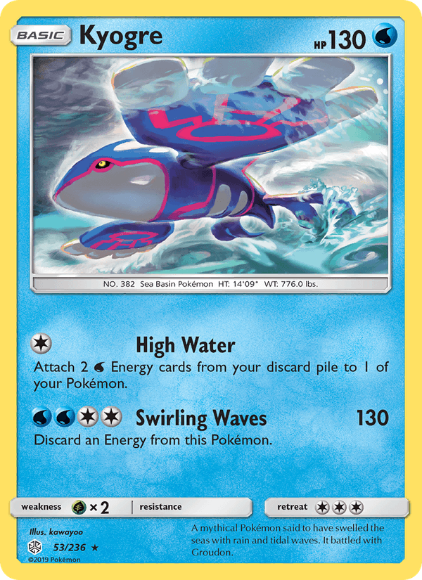 Kyogre (SM - Cosmic Eclipse)
