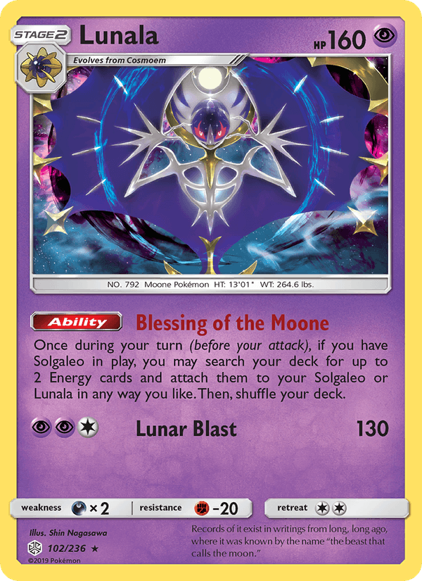 Lunala (SM - Cosmic Eclipse)