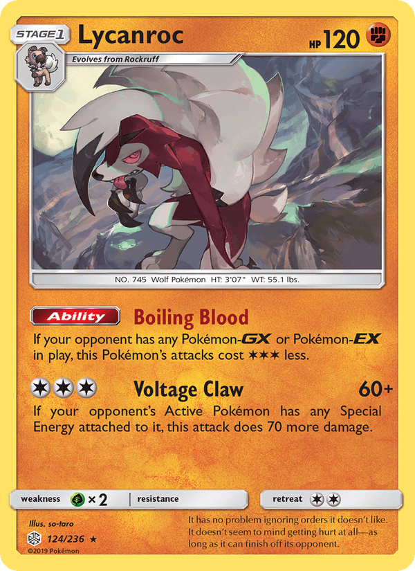 Lycanroc (SM - Cosmic Eclipse)