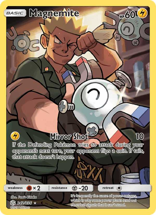 Magnemite (Secret) (SM - Cosmic Eclipse)